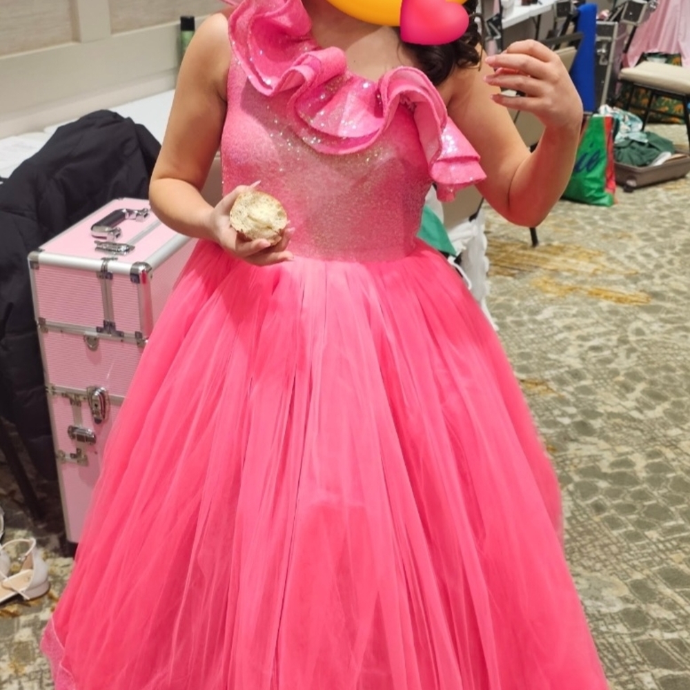 Pink Pageant / Party Ball Gown Sz 14